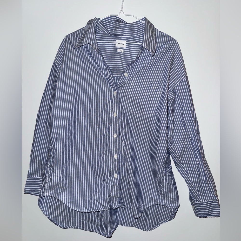Aritzia Wilfred Relaxed Oxford Shirt